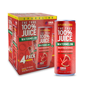 4pack - 100% Juice Sparkling Watermelon